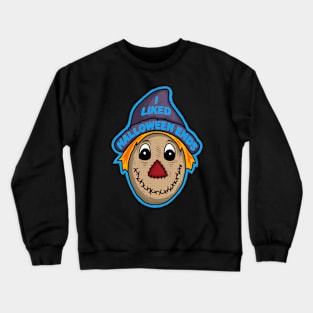 I Like Halloween Ends Corey Cunningham Scarecrow Mask Crewneck Sweatshirt